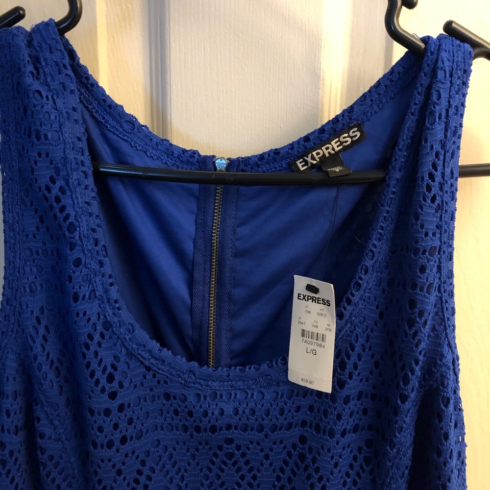 Blue Express Dress - Picture 2 of 5